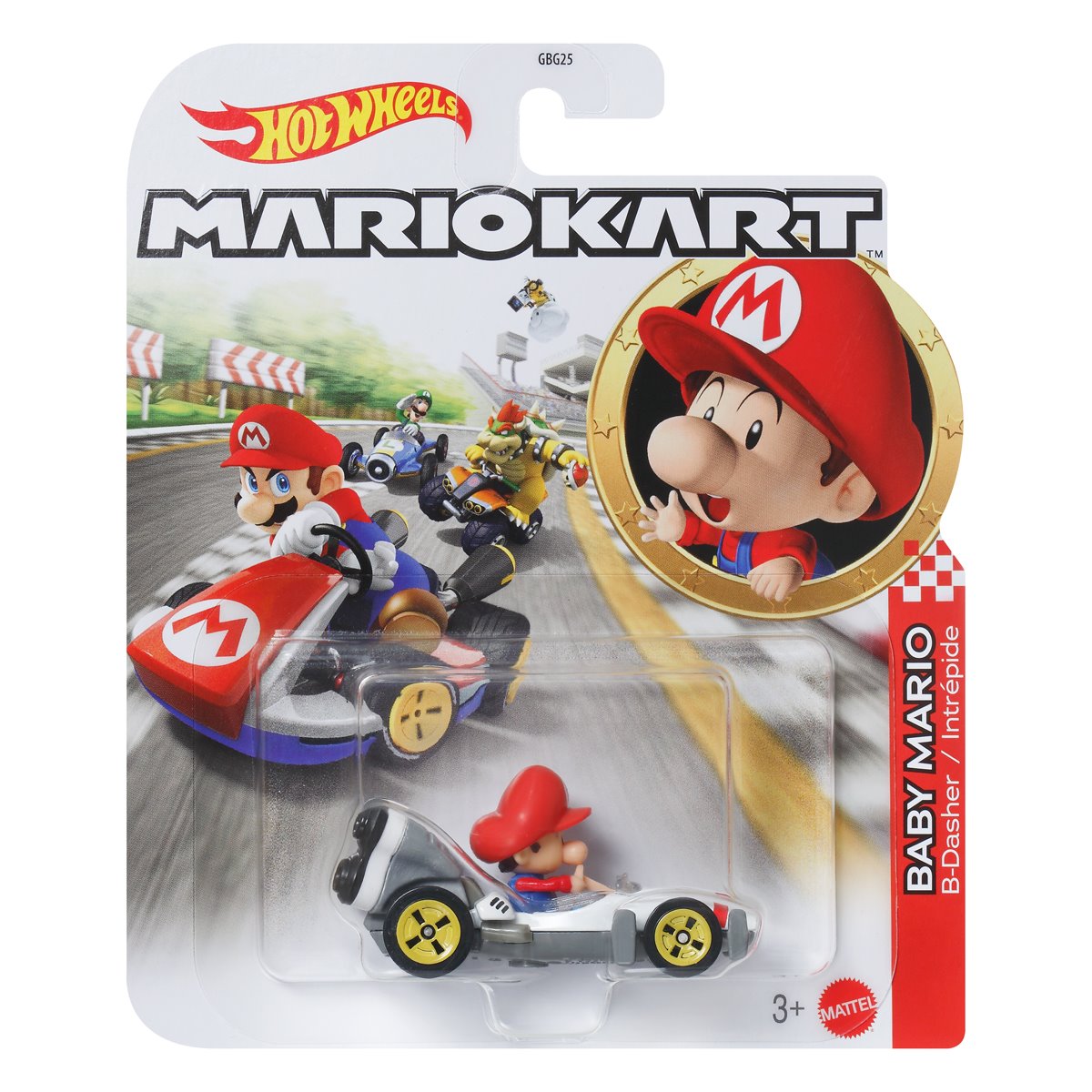 MATTEL HOTWHEELS MARIO KART REPLICA - ASST +10
