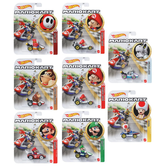 MATTEL HOTWHEELS MARIO KART REPLICA - ASST +10