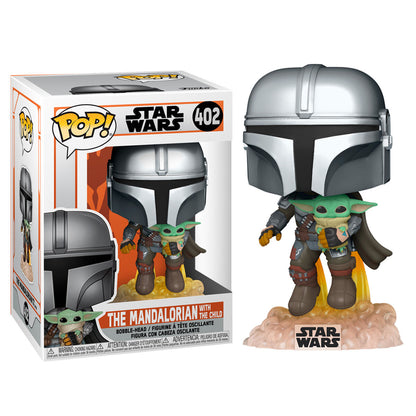 Pop! Tv: The Mandalorian - Mando Flying w/Jet