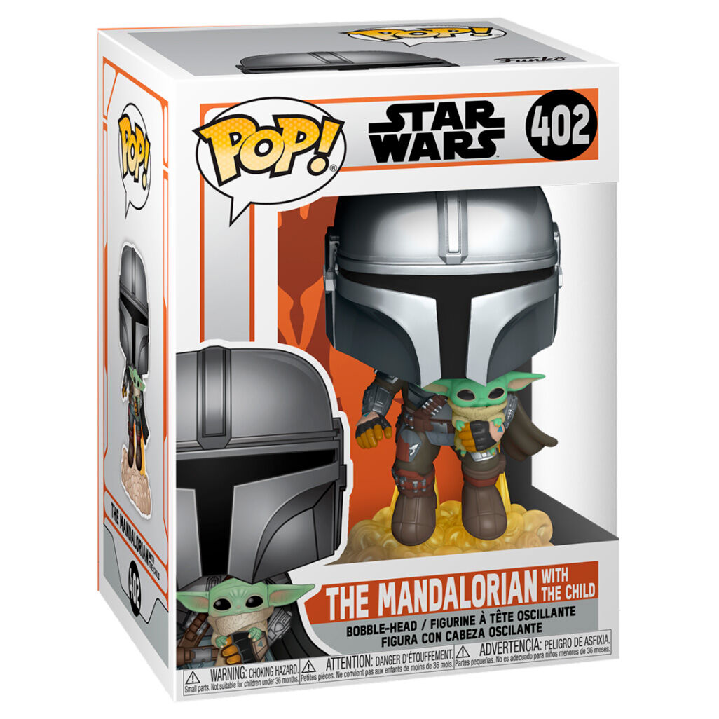 Pop! Tv: The Mandalorian - Mando Flying w/Jet