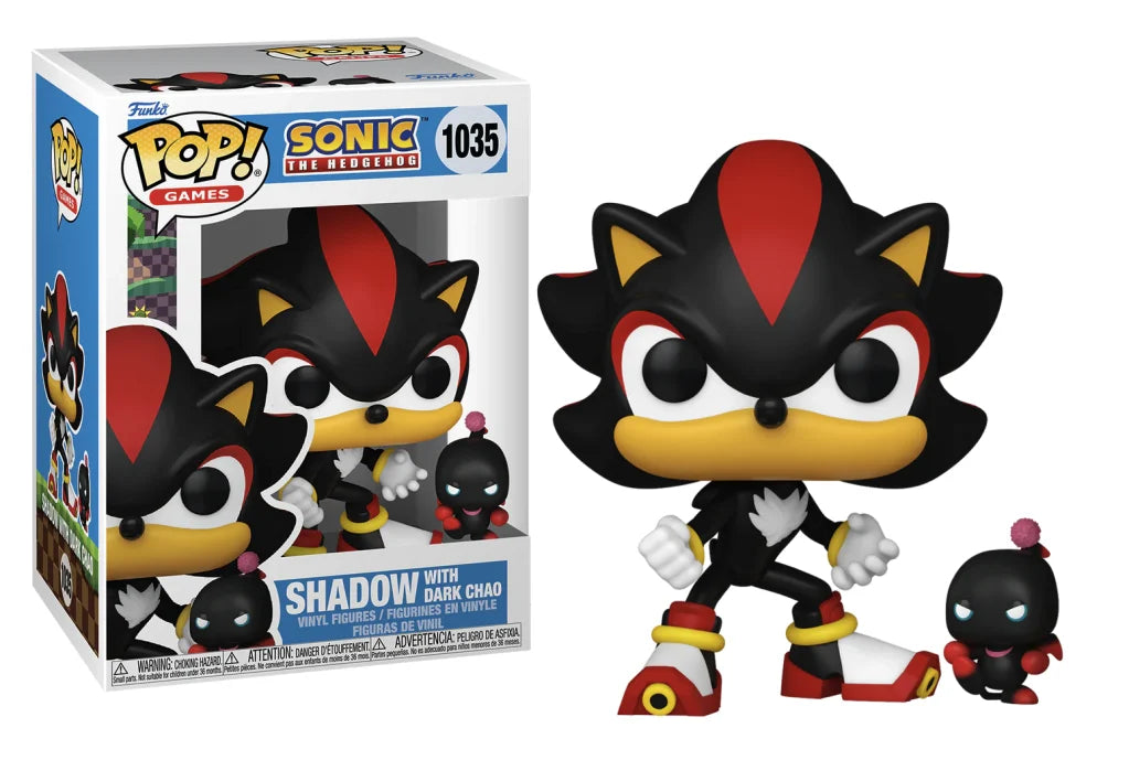 Pop & Buddy! Games: Sonic - Shadow w/Dchaos