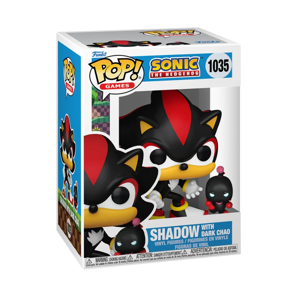 Pop & Buddy! Games: Sonic - Shadow w/Dchaos