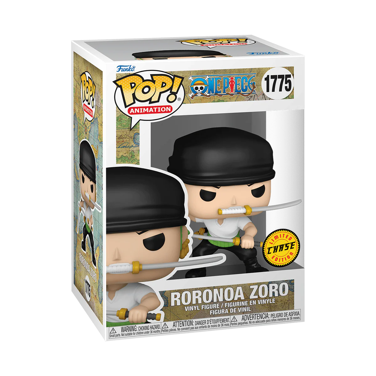 Pop! Animation: One Piece - Zoro w/chase (Refresh)