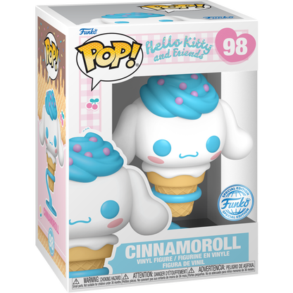 Pop! Sanrio: Hello Kitty - Cinnamoroll Ice Cream Cone (Exc)