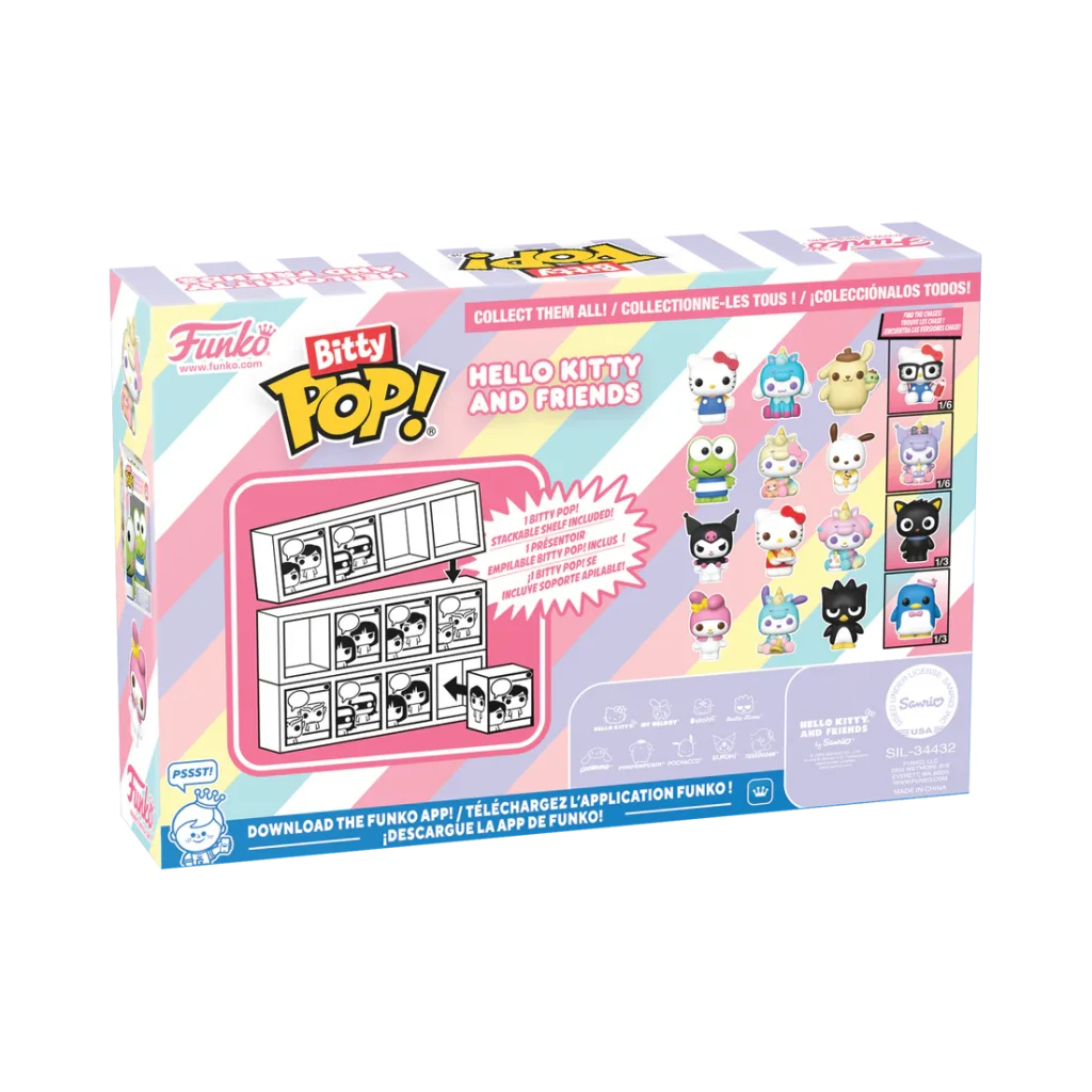 Bitty Pop! Animation: Sanrio - My Melody 4pk