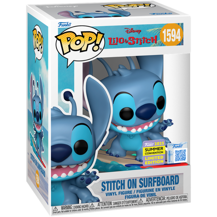 Pop! Disney: Lilo & Stitch - Stitch  Surfing (SDCC'25)