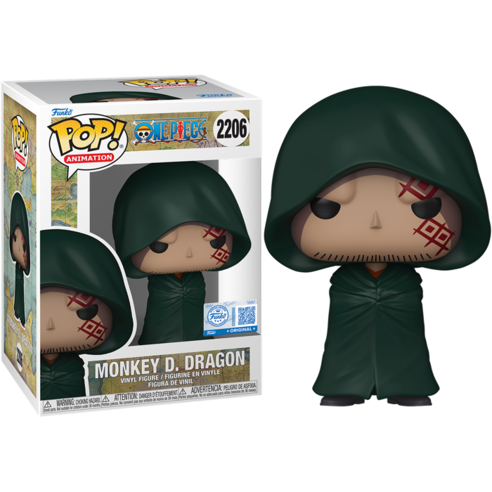 Pop! Animation: One Piece S12 - Monkey D. Dragon w/chase (Exc)