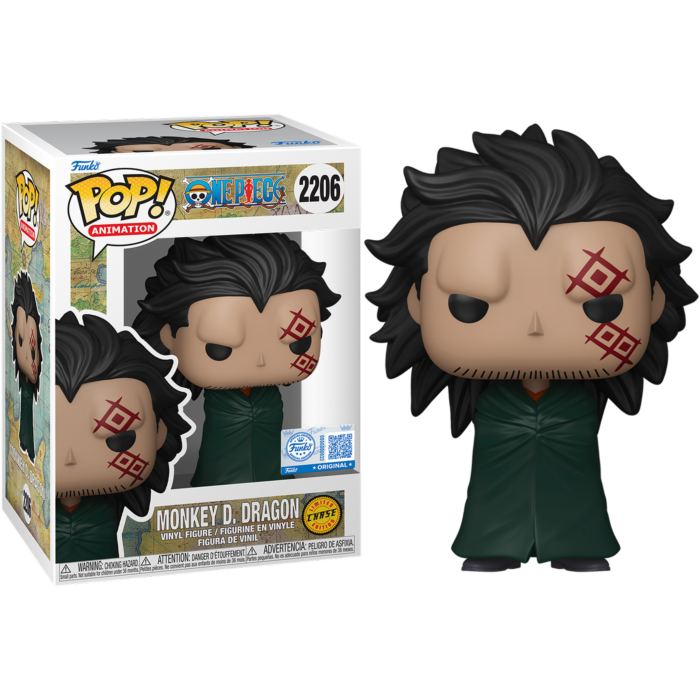 Pop! Animation: One Piece S12 - Monkey D. Dragon w/chase (Exc)
