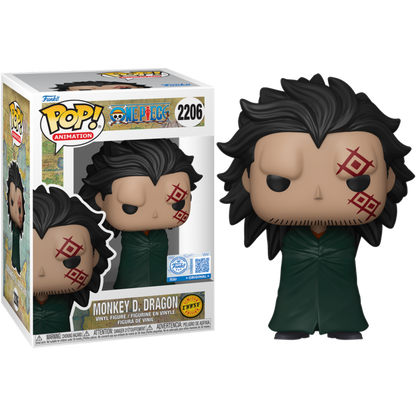 Pop! Animation: One Piece S12 - Monkey D. Dragon w/chase (Exc)