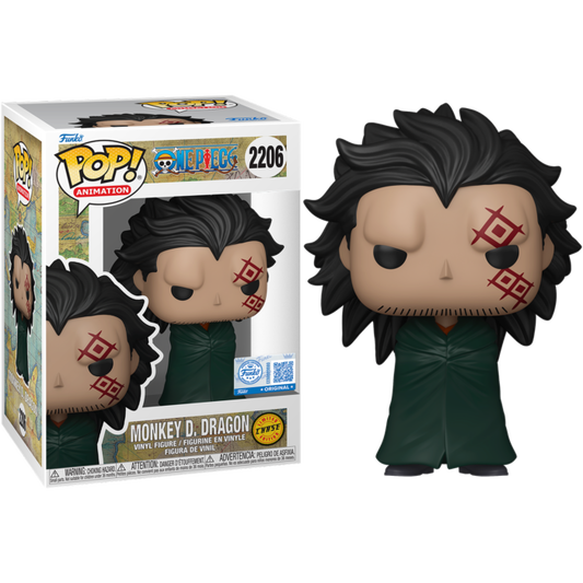 Pop! Animation: One Piece S12 - Monkey D. Dragon w/chase (Exc)