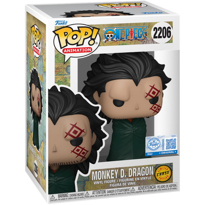 Pop! Animation: One Piece S12 - Monkey D. Dragon w/chase (Exc)