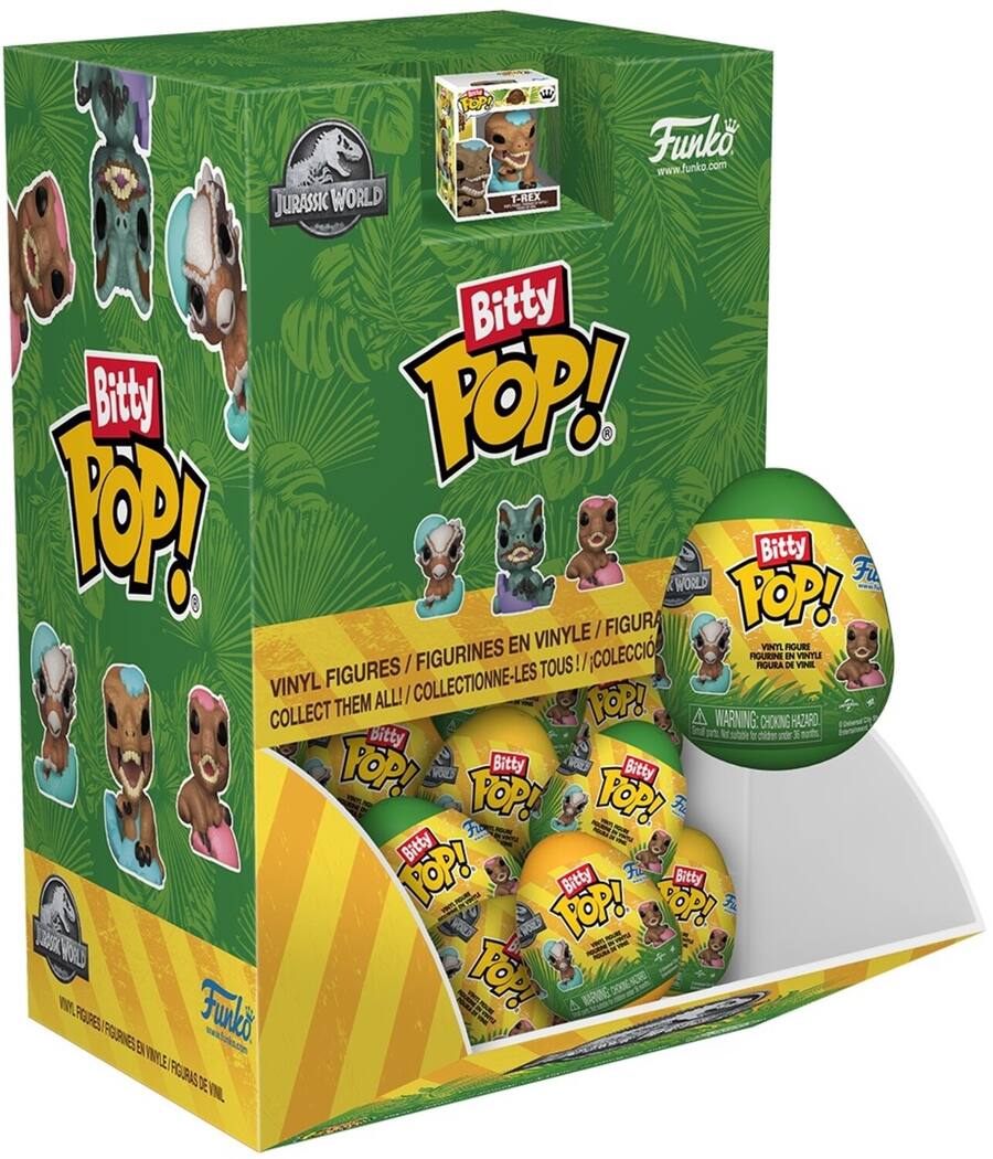 Bitty Pop! Movies: Jurassic 24pc PDQ