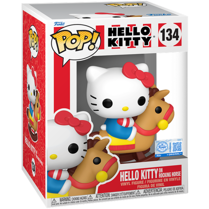 Pop Premium! Animation: Sanrio - Hello Kitty on Rocking Horse