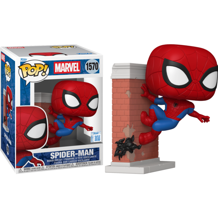 Pop Premium! Marvel: Spider-Man Leaning (Exc)