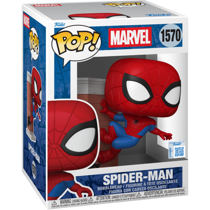 Pop Premium! Marvel: Spider-Man Leaning (Exc)