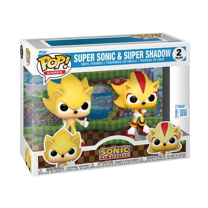 Pop! Games: Sonic - Super Sonic and Shadow 2pk (FL) (Exc)