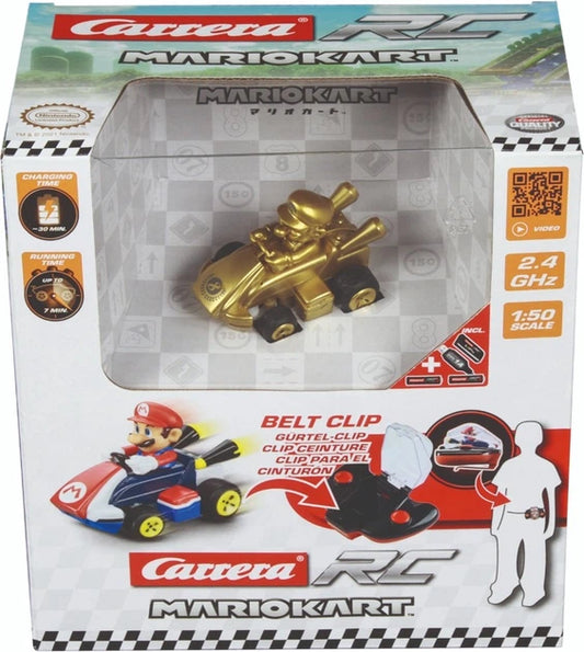 CARRERA LICENSED RC MARIO KART MINI MARIO GOLD