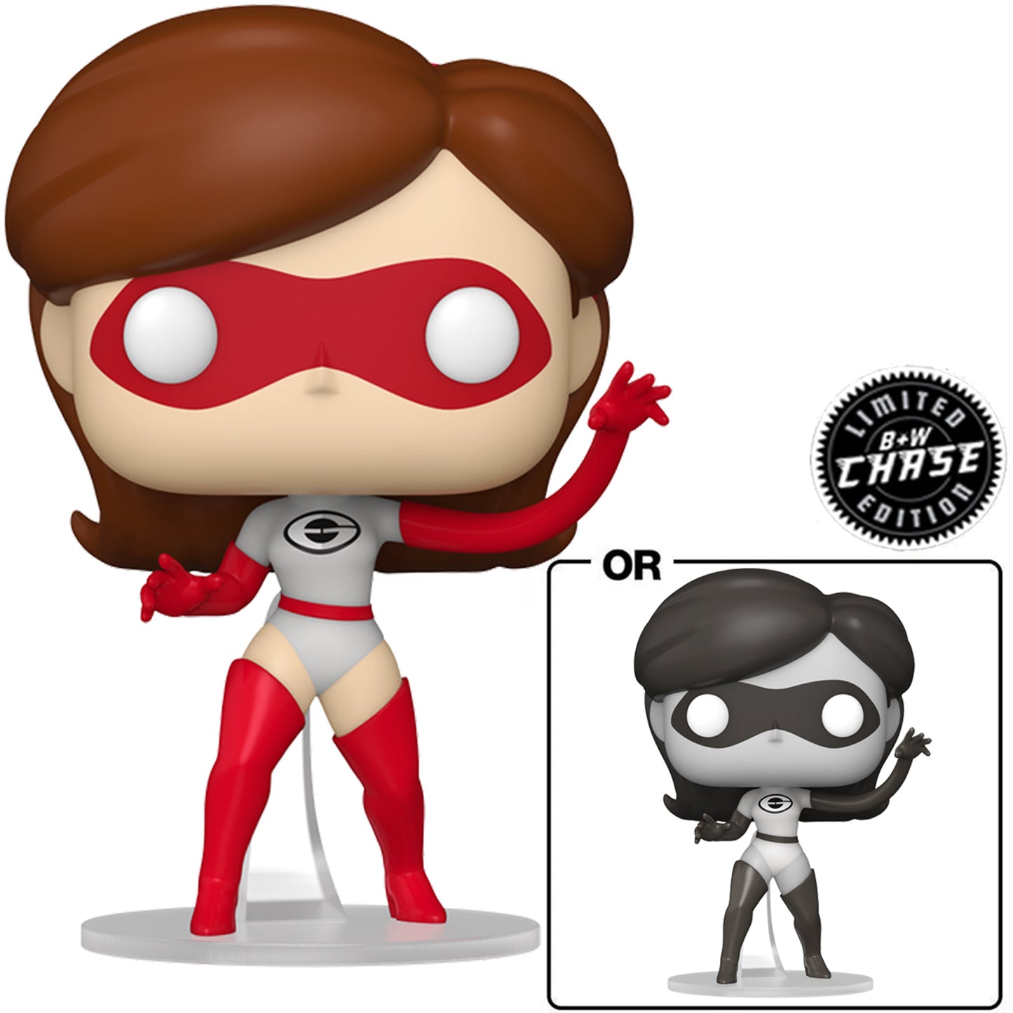 Pop! Disney: Incredibles 20th - Elastigirl w/chase